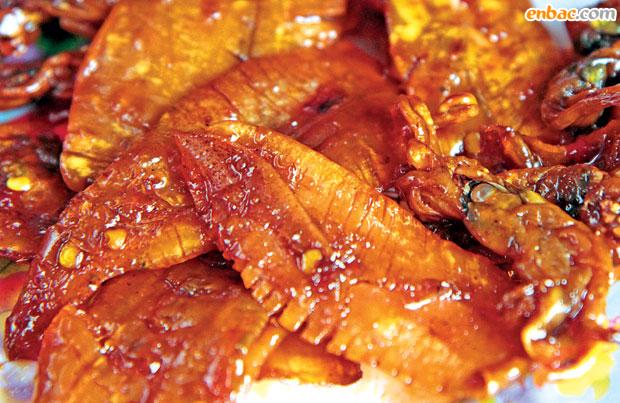 mực rim me, đặc sản khánh hòa, freshfish